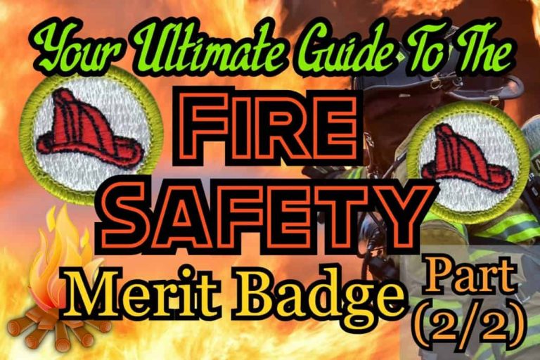 Fire Safety Merit Badge Answers A ScoutSmarts Guide ScoutSmarts