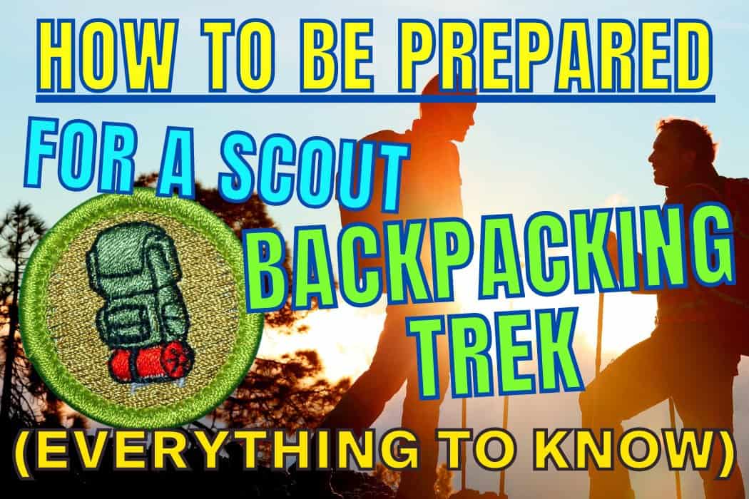 Bsa hotsell backpacking checklist